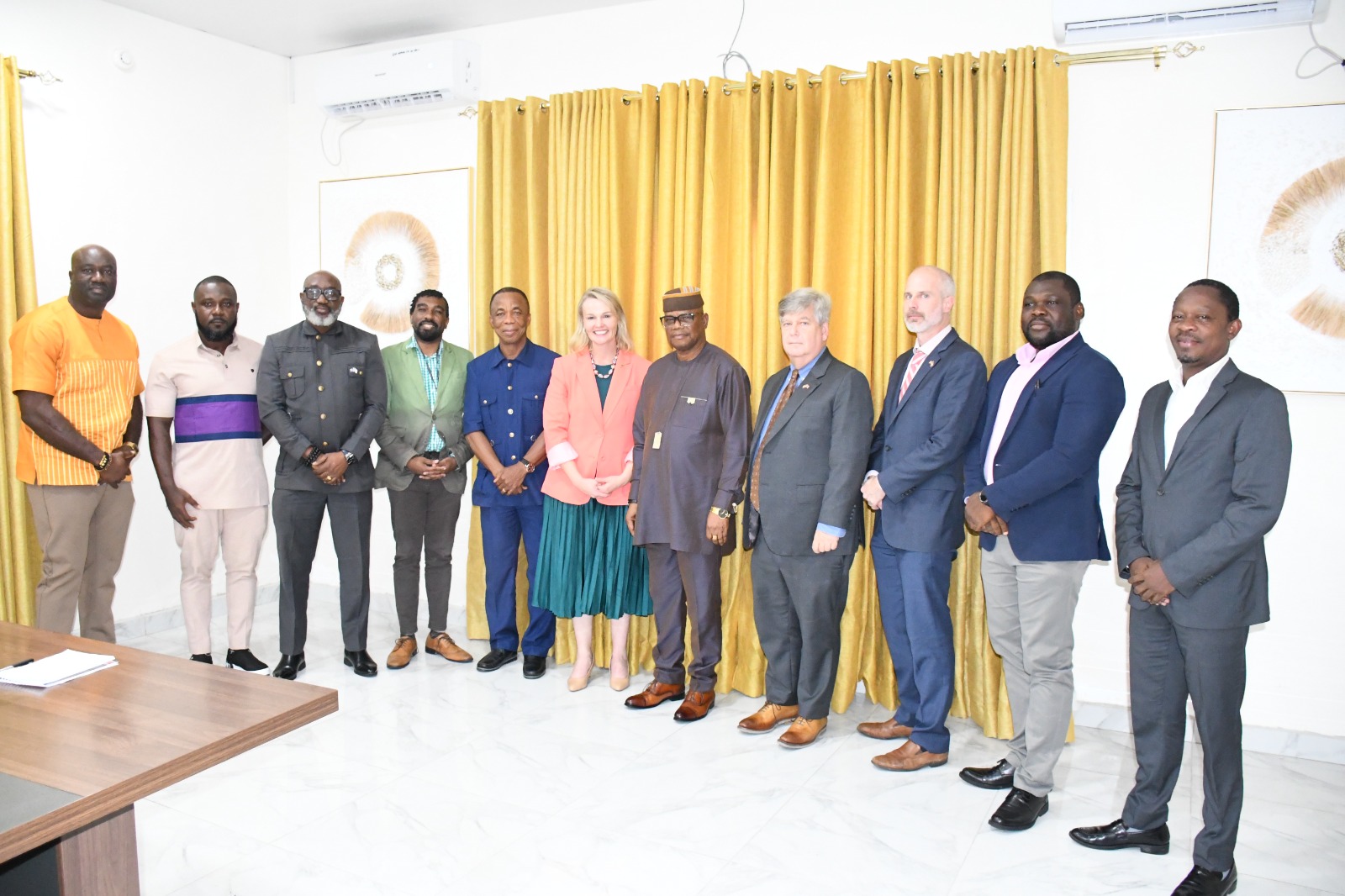 MINISTER TINGBAN EMPHASIZES NEED FOR US MINING INVESTORS’ INVOLVEMENT IN LIBERIA’S MINING SECTOR  … AS HE HOLDS DISCUSSIONS WITH CHARGÉ D’AFFAIRES KRISTIN M. GILMORE